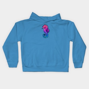 Vibrant Seahorse Kids Hoodie